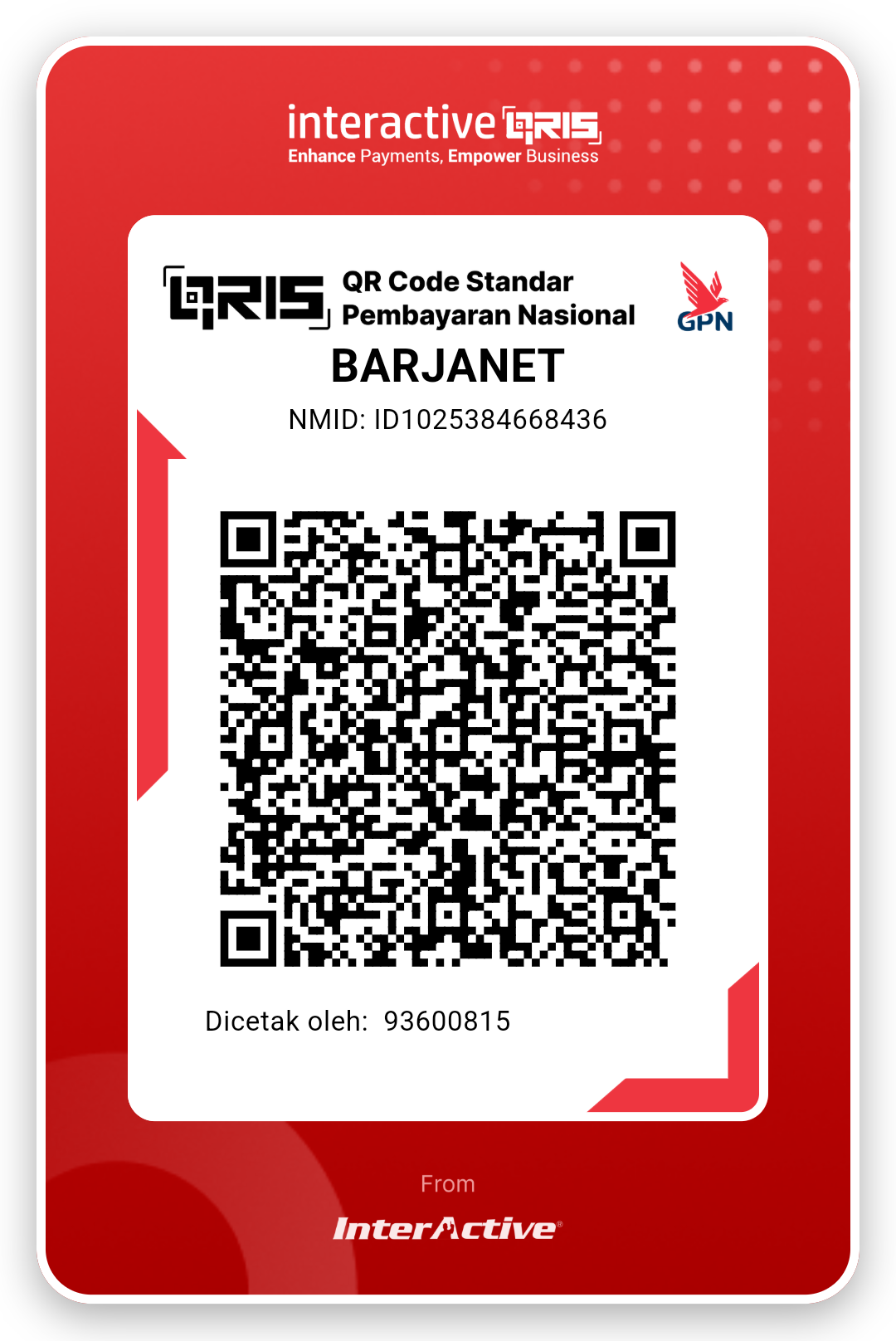 QRIS Barjanet